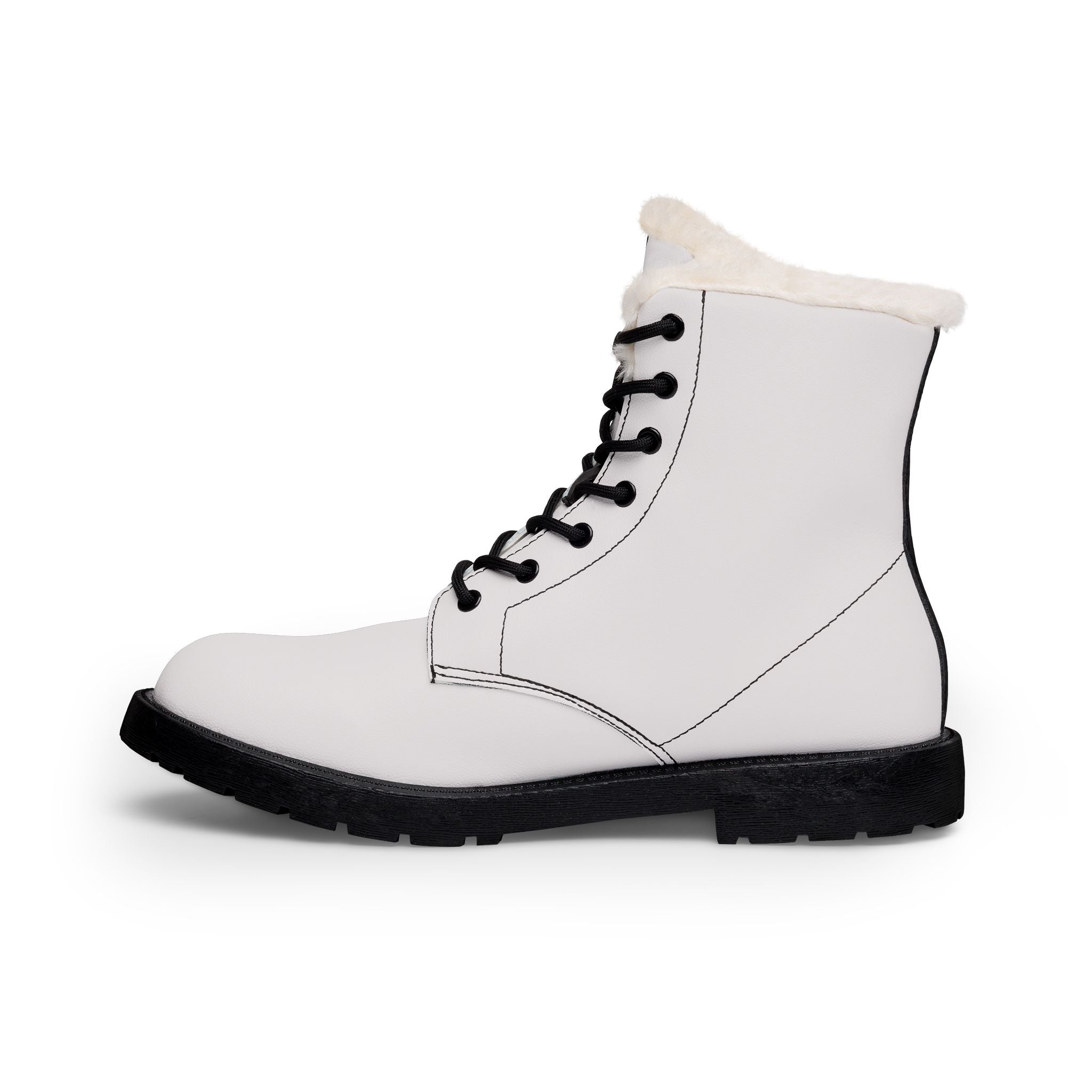 Fur and leather boots - premium winter fashion footwear