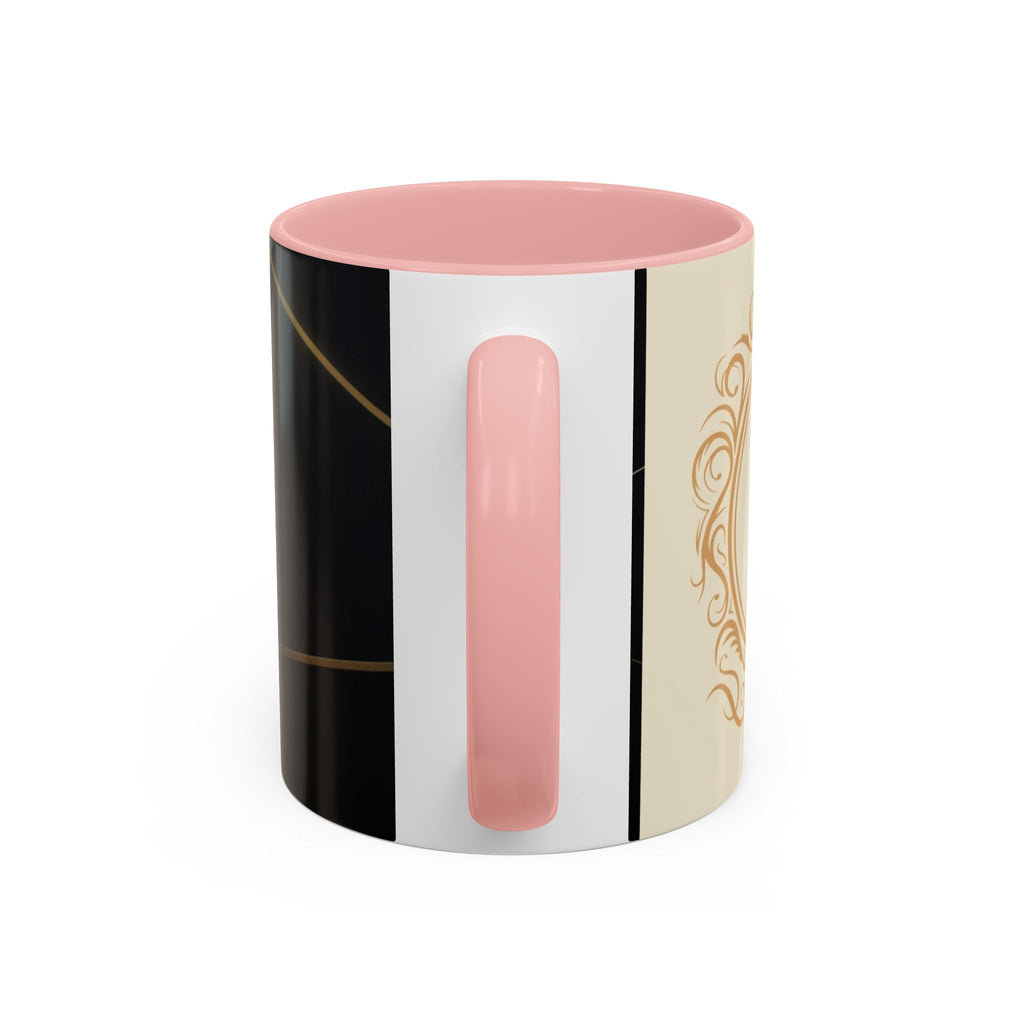 Black aesthetic ceramic mug - glossy finish coffee cup