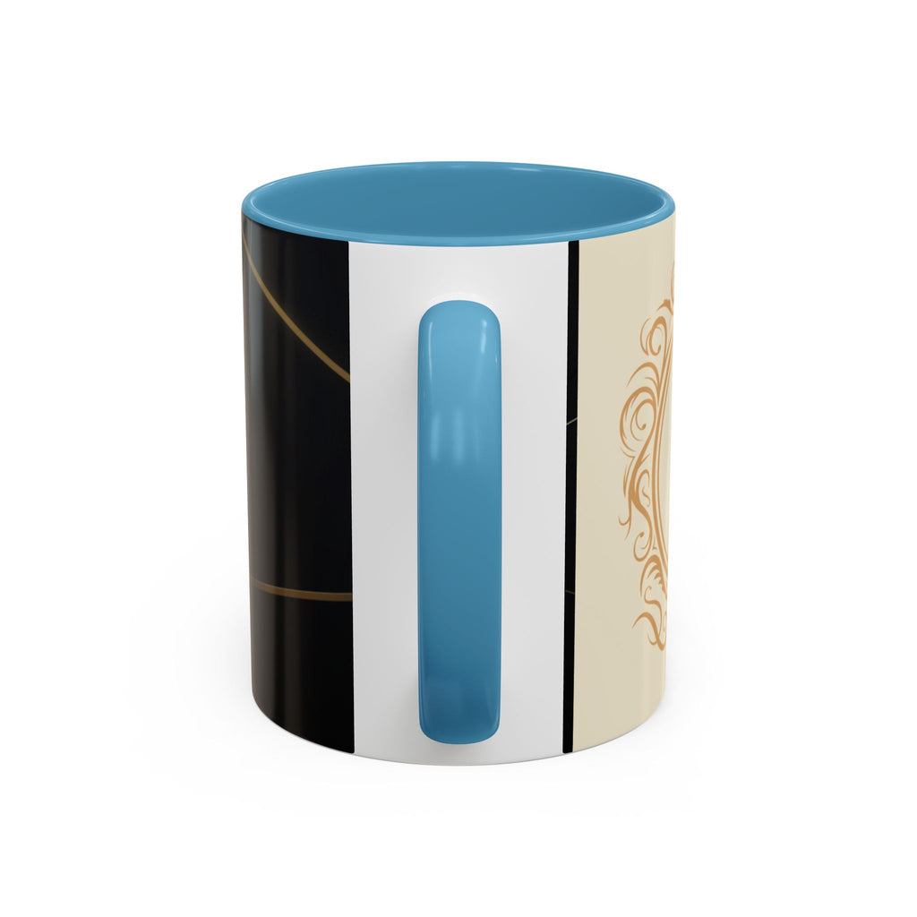 Black aesthetic ceramic mug - glossy finish coffee cup