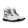 Fur and leather boots - premium winter fashion footwear