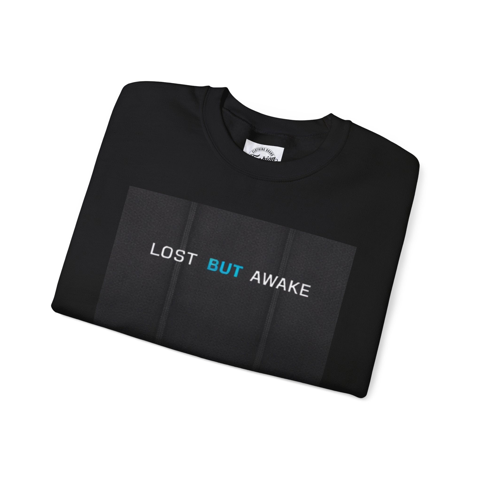 Lag Free Hoodie – close-up detail, ribbed collar and gaming graphic print