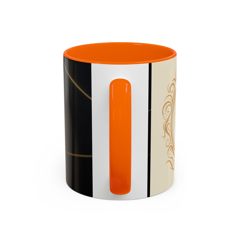 Black aesthetic ceramic mug - glossy finish coffee cup