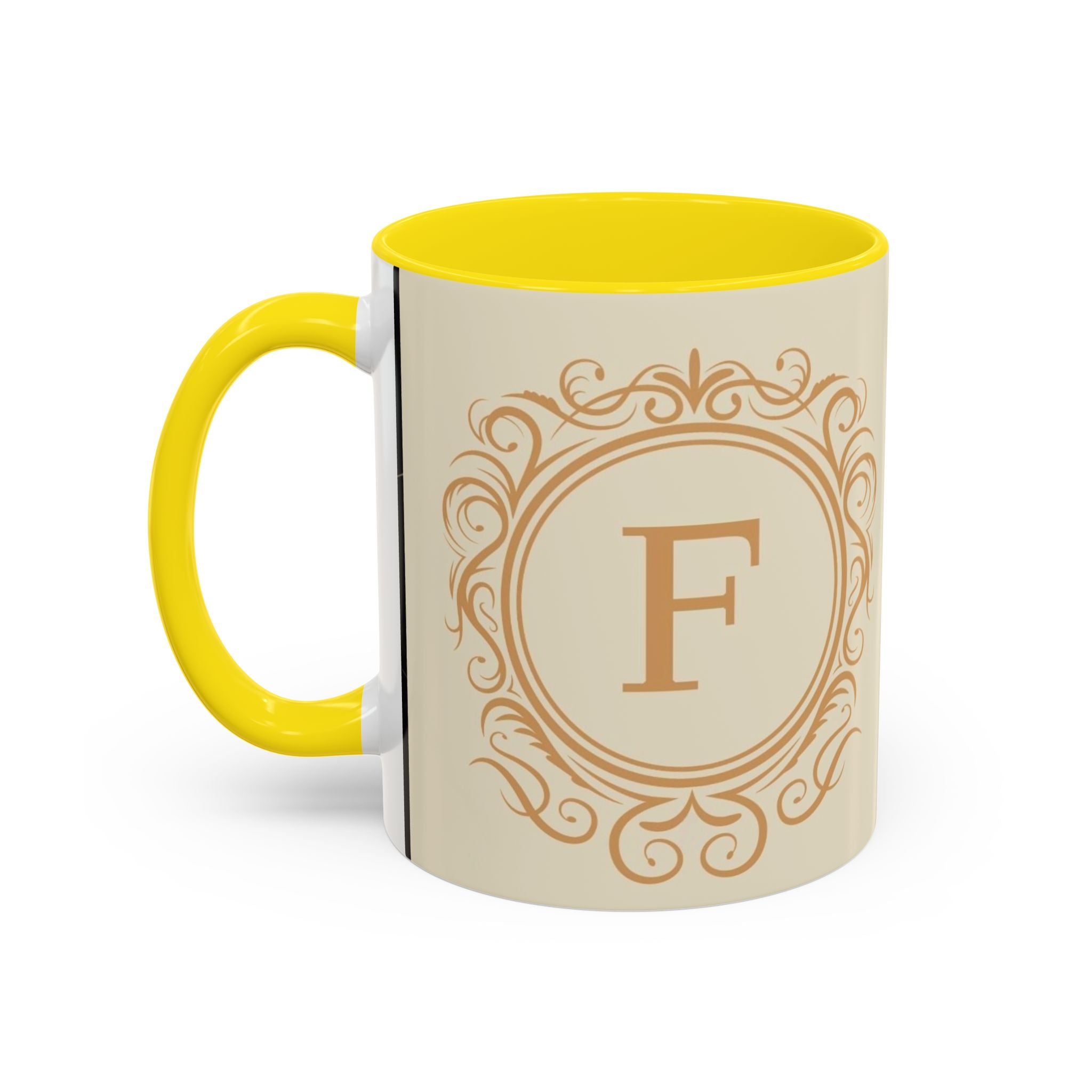 Black aesthetic ceramic mug - glossy finish coffee cup
